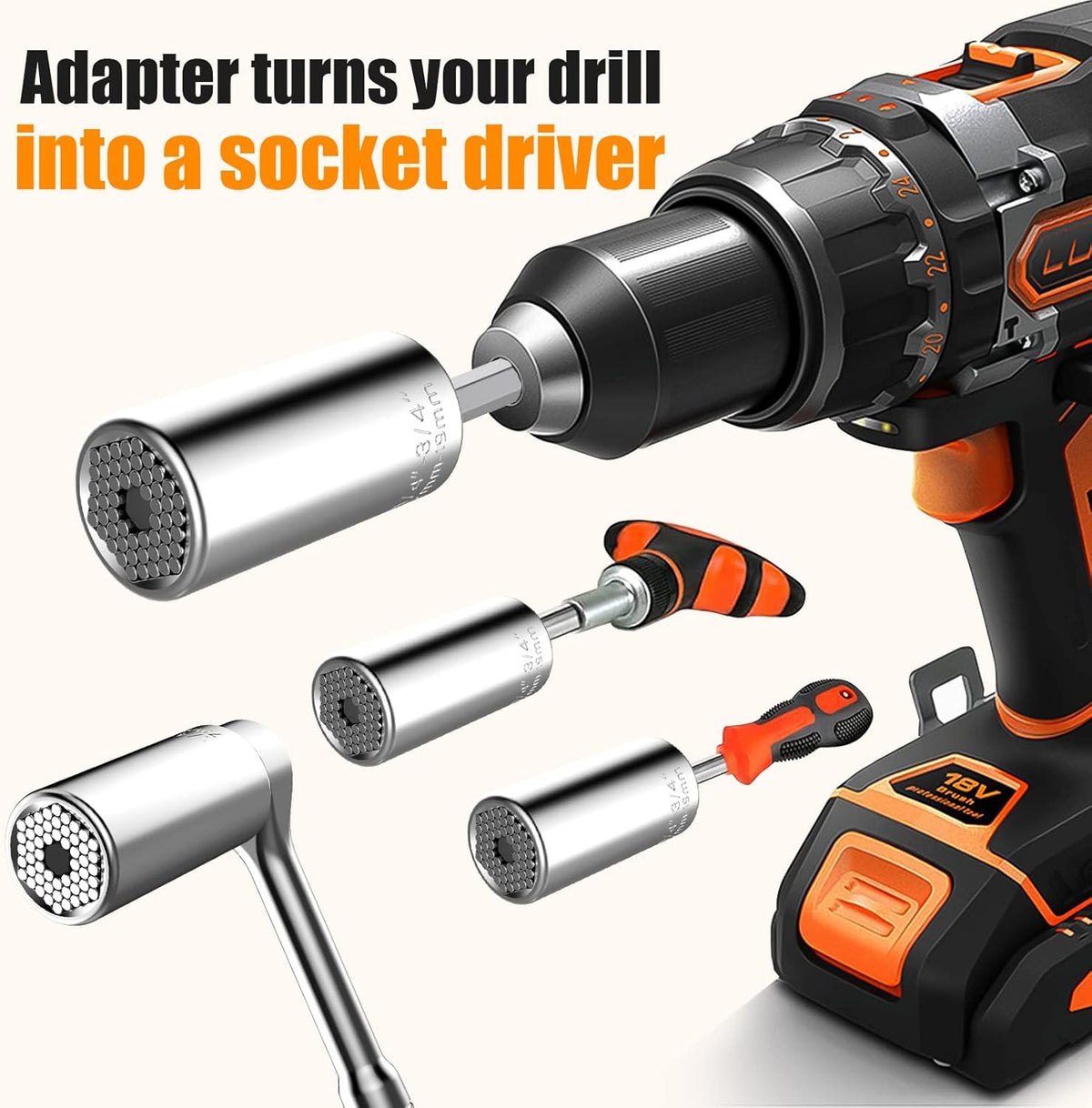 Gifts for Christmas Stocking Stuffers for Men,Super Universal Socket Tools