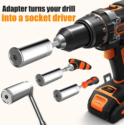 Gifts for Christmas Stocking Stuffers for Men,Super Universal Socket Tools